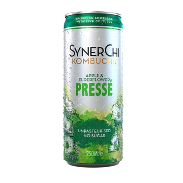 Synerchi Kombucha Apple &amp; Elderflower Presse