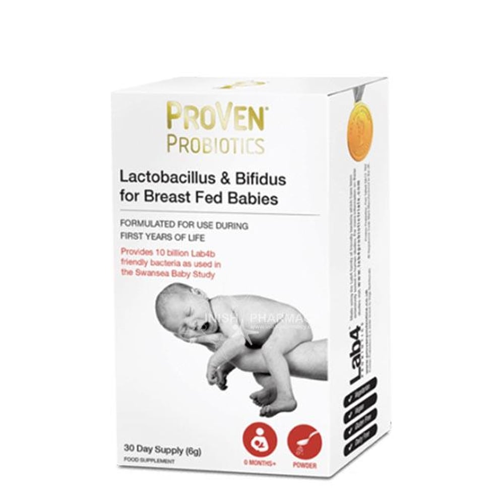 Proven Probiotics Lactobacillus &amp; Bifidus For Breast-Fed Babies