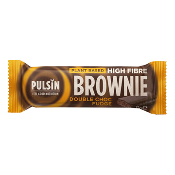 Pulsin Double Choc Fudge Brownie bar