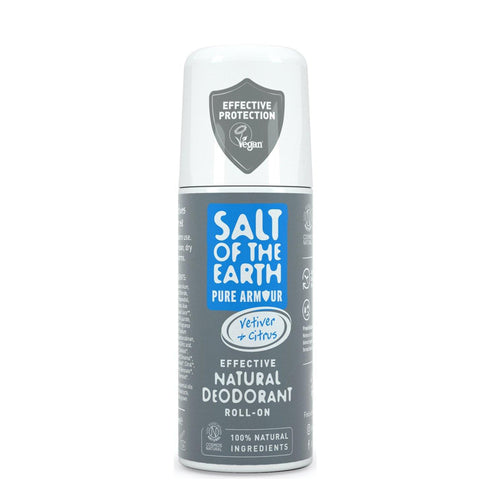 Salt Of The Earth Vetiver and Citrus Natural Roll On Deodorant