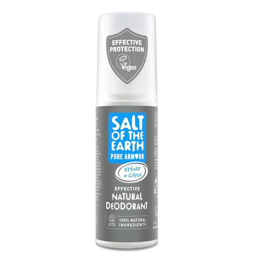 Salt Of the Earth Vetiver &amp; Citrus Natural Deodorant Spray