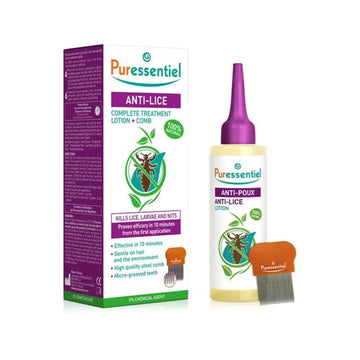 Puressentiel Anti-Lice Complete Treatment Lotion &amp; Comb