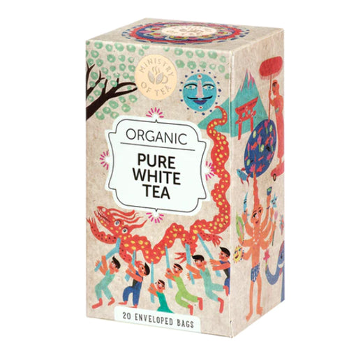box of Ministry Of Tea Organic Pure White Tea