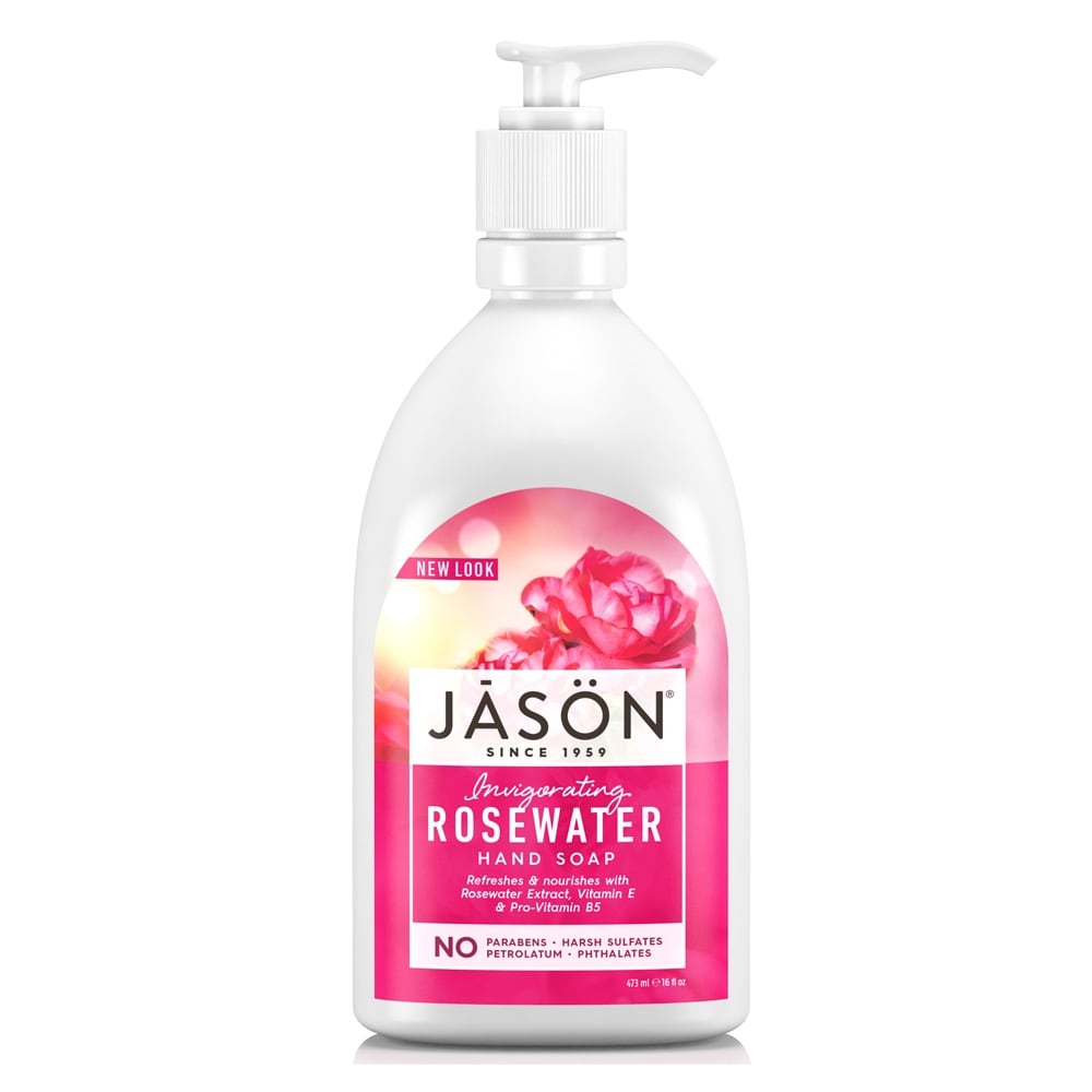 Jason Invigorating Rosewater Hand Soap
