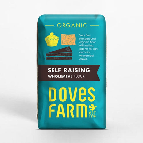 Doves Farm Organic Stoneground Self Raising Wholemeal Flour