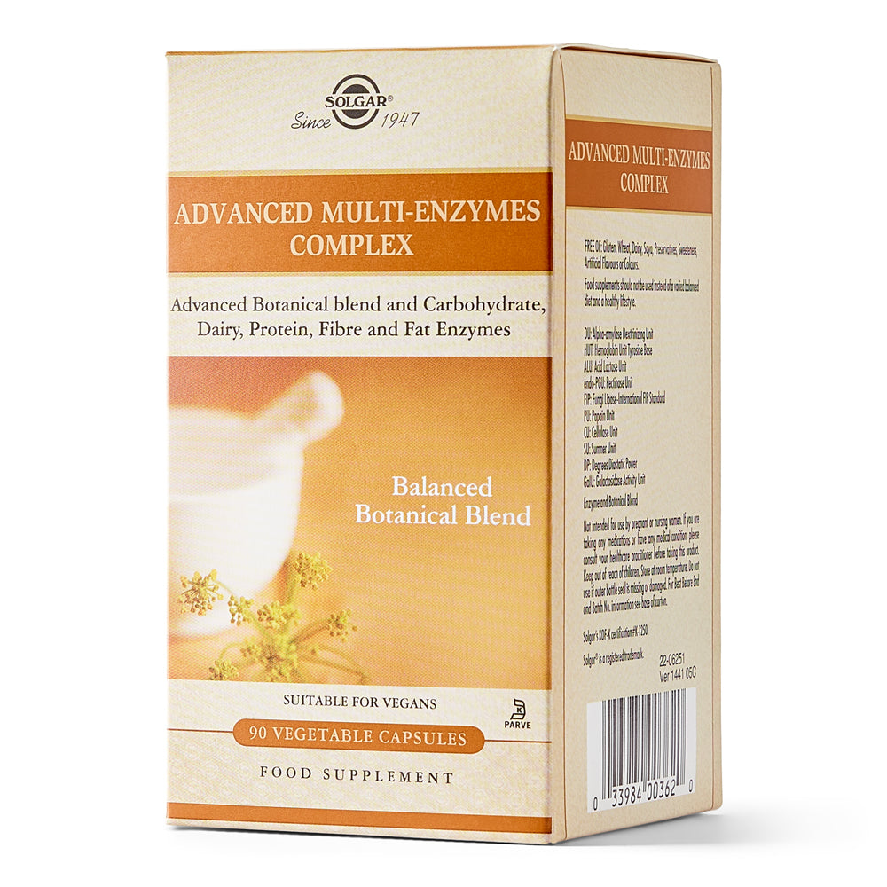 Solgar Advanced MultiEnzymes Complex Evergreen