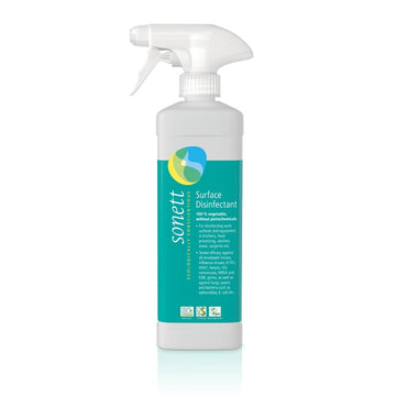 spray bottle of Sonett Surface Disinfectant
