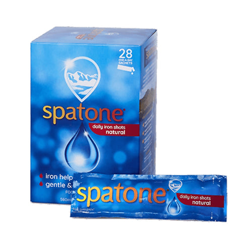 box of Spatone Iron Supplement