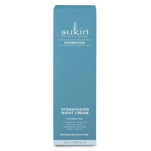 box of Sukin Hydration Hydrafusion Night Cream