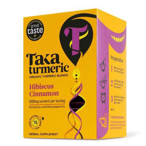Taka Turmeric Organic Hibiscus Cinnamon Tea