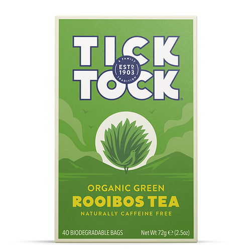 Tick Tock Organic Green Rooibos Tea