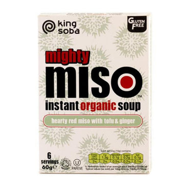King Soba Organic Mighty Miso with Tofu &amp; Ginger
