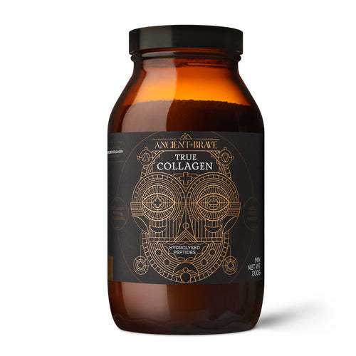 bottle of Ancient + Brave True Collagen