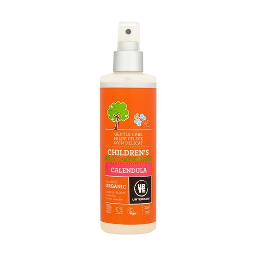 bottle of Urtekram Organic Childrens Calendula Leave-in Conditioner Spray
