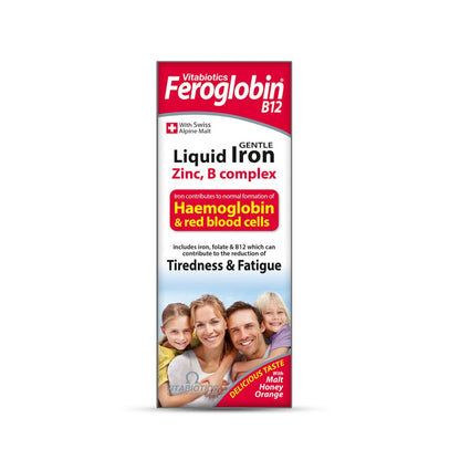 box of Vitabiotics Feroglobin Liquid Iron