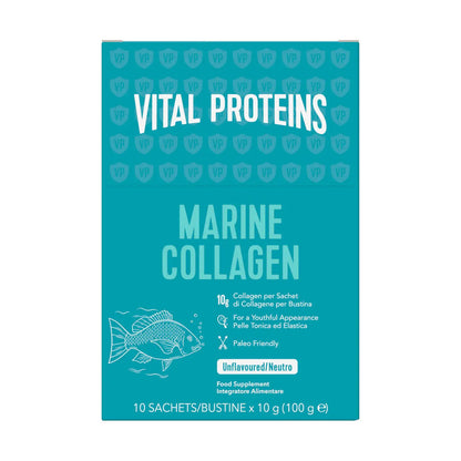 Box of Vital Proteins Marine Collagen Sachet Pack