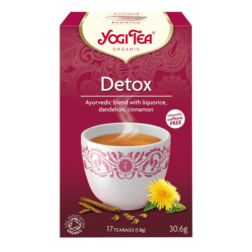 box of Yogi Tea Organic Detox Tea