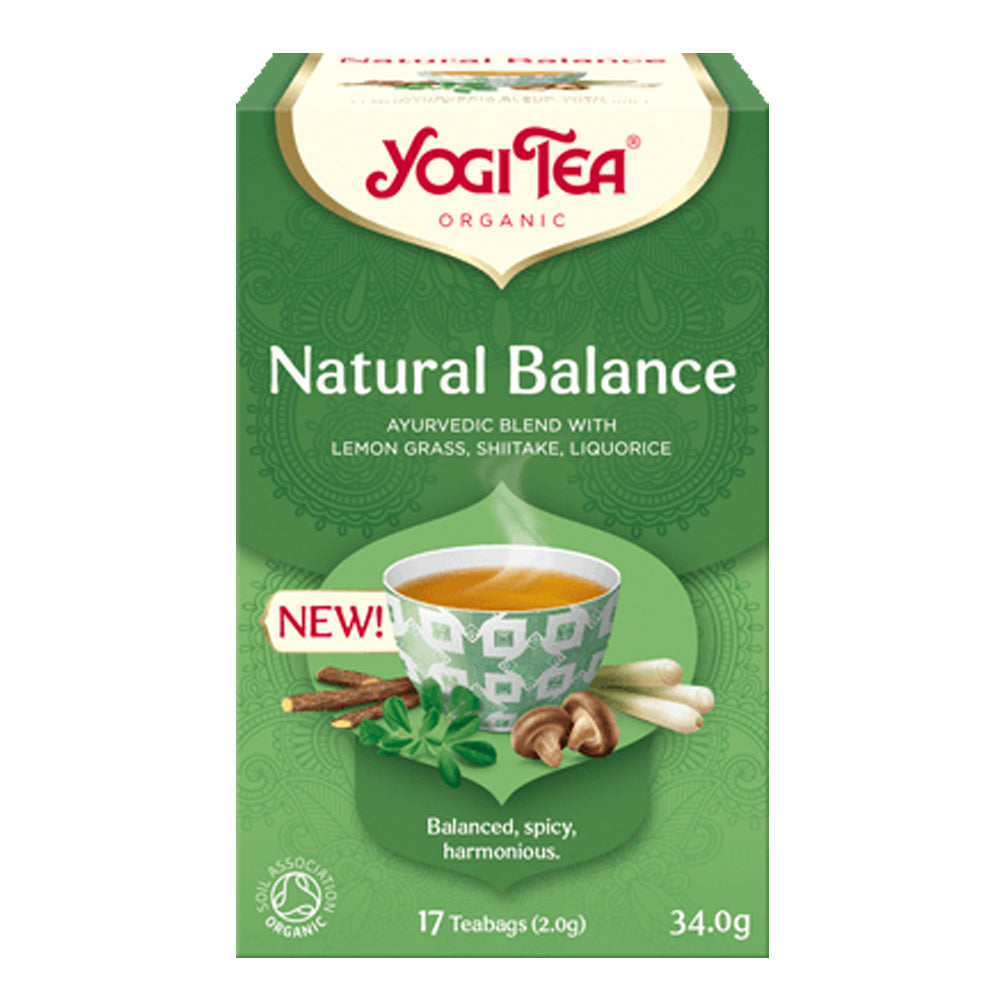 box of Yogi Tea Organic Natural Balance