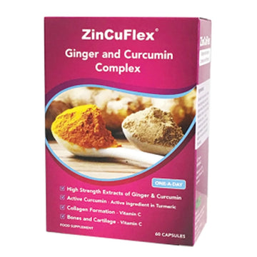 ZinCuFlex Ginger &amp; Curcumin Complex